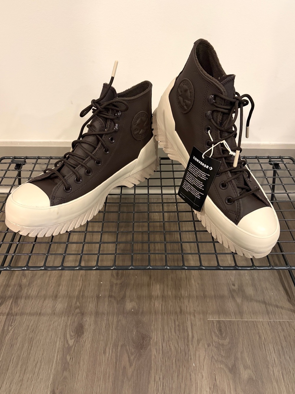 Converse CTAS Lugged 2.0 CC HI Velvet Brown Papyrus White A00911C